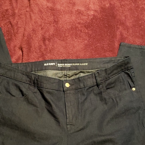 Dark Wash Skinny Jeans - Picture 3 of 3